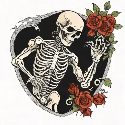 Skeleton Finding His Heart
