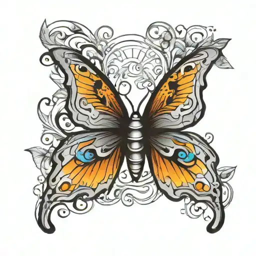 Prostate Cancer Butterfly Wings