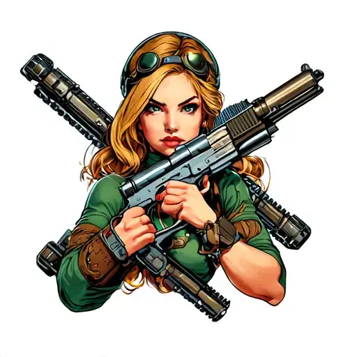 Fallout Vault Girl Pinup