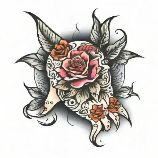 Hand Tattoos Dead Sister