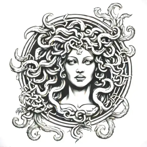 Medusa And Sexual Assault Symbol