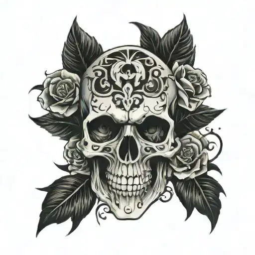 Skull Mysterious And Dark