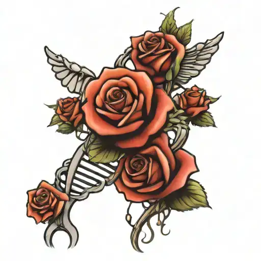 Melting Roses Dna Strand Morphing