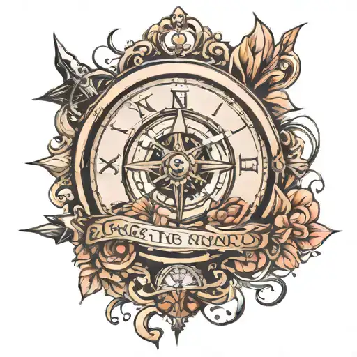 Clock And Compass