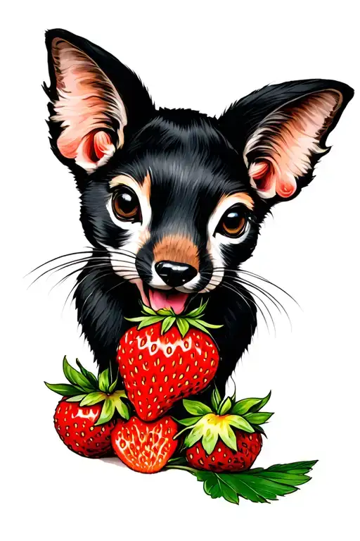 Strawberry Animal Vintage