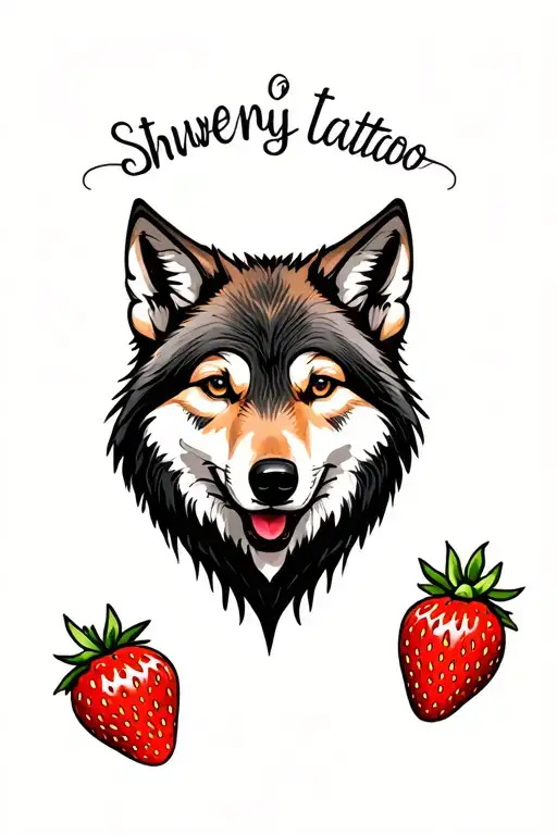 Strawberry Wolf Vintage