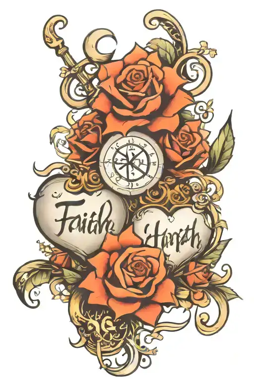 Faith Hope And Charity Written