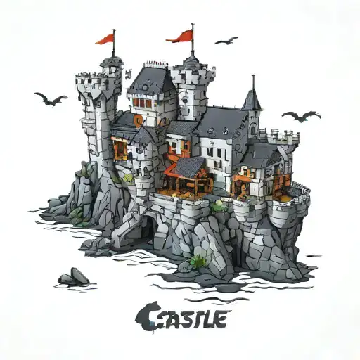 Incomplete Lego Castle