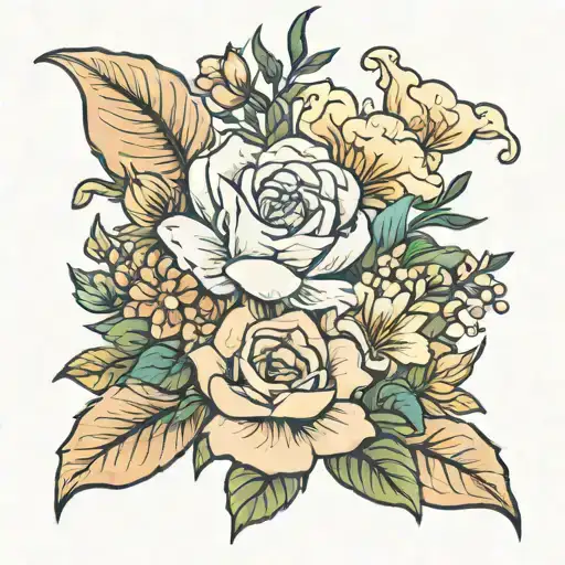 Birth Flower Bouquet