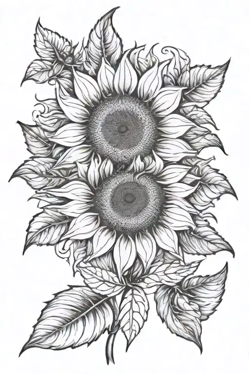 Detailed Sunflower