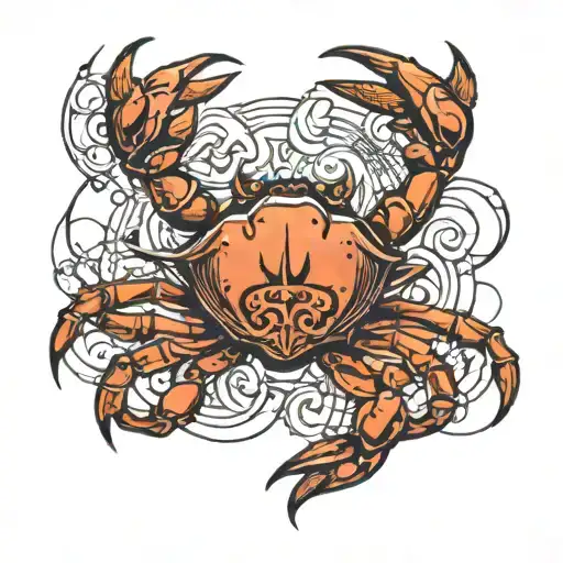 Travel And Music And Crab