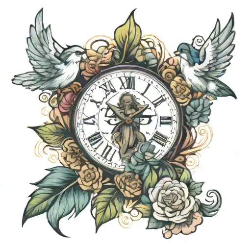 Time Memories Jesus Sybolism