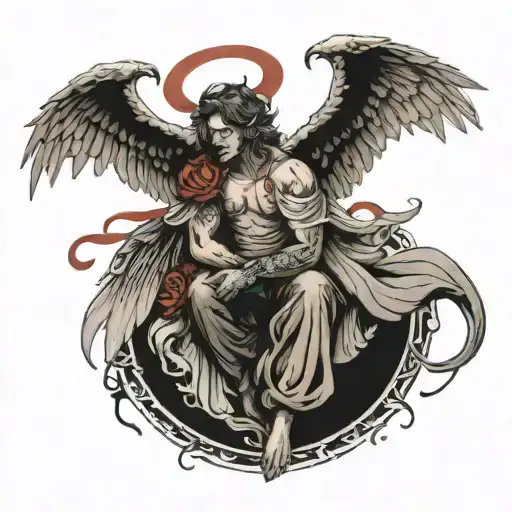 Angel With Demon Wings