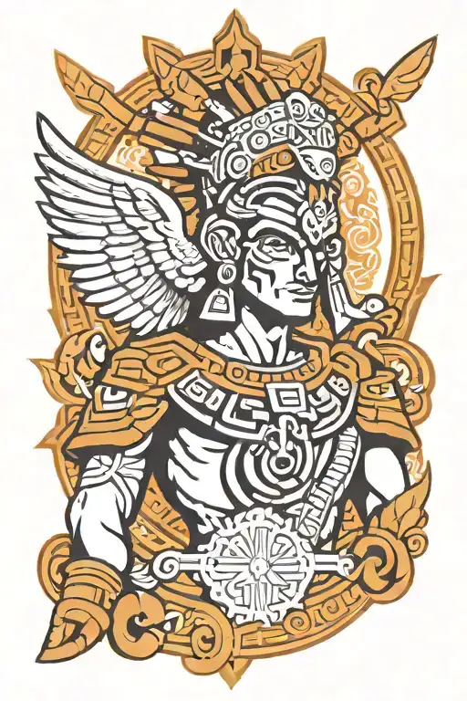 Aztec God Hermes