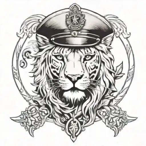 Christian Lion With Law Enforcement