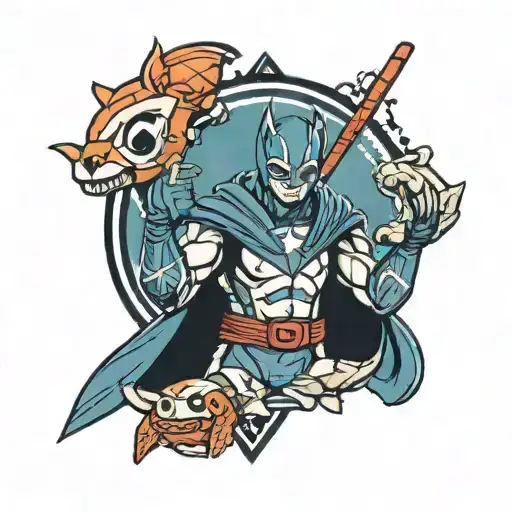 A Sushi-themed Superhero Team Inspired By Marvel And Dc Movies