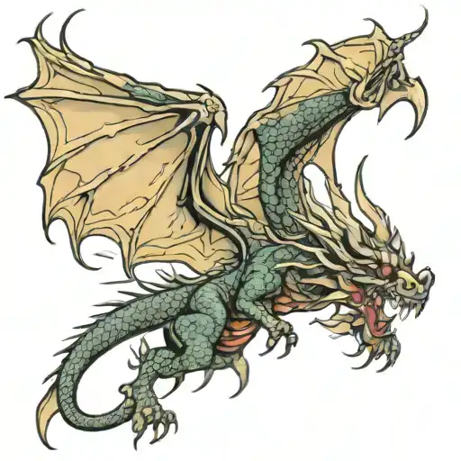 Dragon Flying