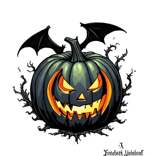 Castle Pumpkin Bat Book Calender