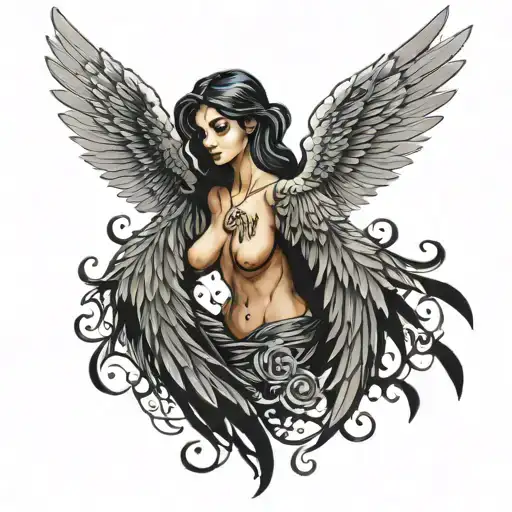 Dark Angel Wings