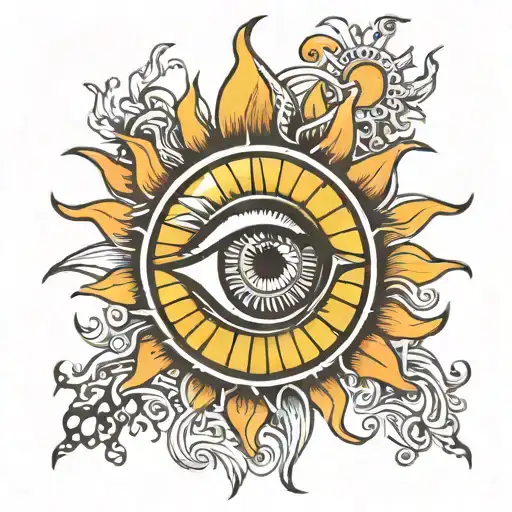 1 Eye In Sun