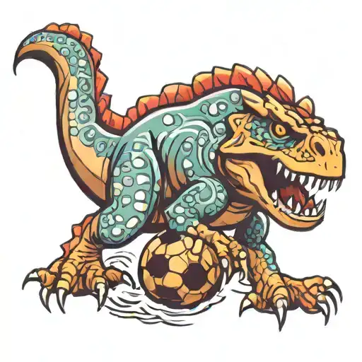 Dinosaur Football Spain