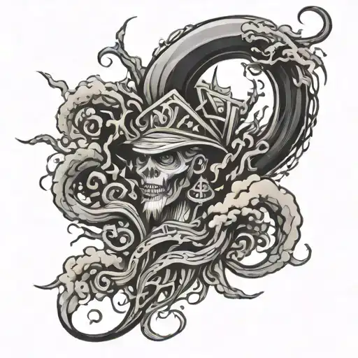 Tornado Of 100 Black Crowd