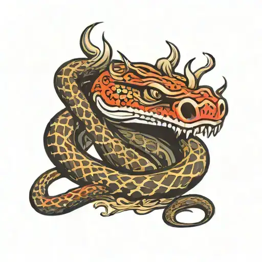 Shelby Cobra Snake With Crown