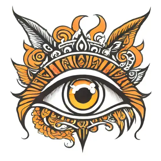 Tribal Eyes Like Fire