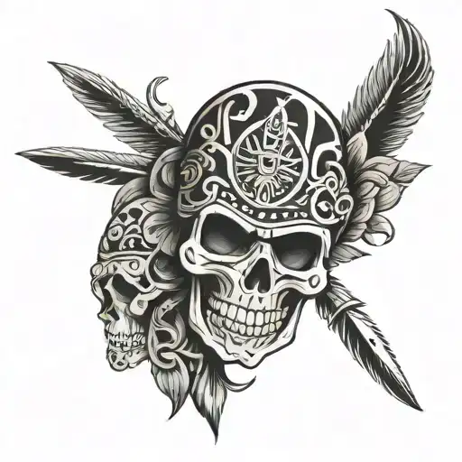 Mayans Mc Skull