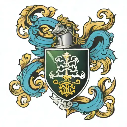 Stokes Irish Family Crest Shield