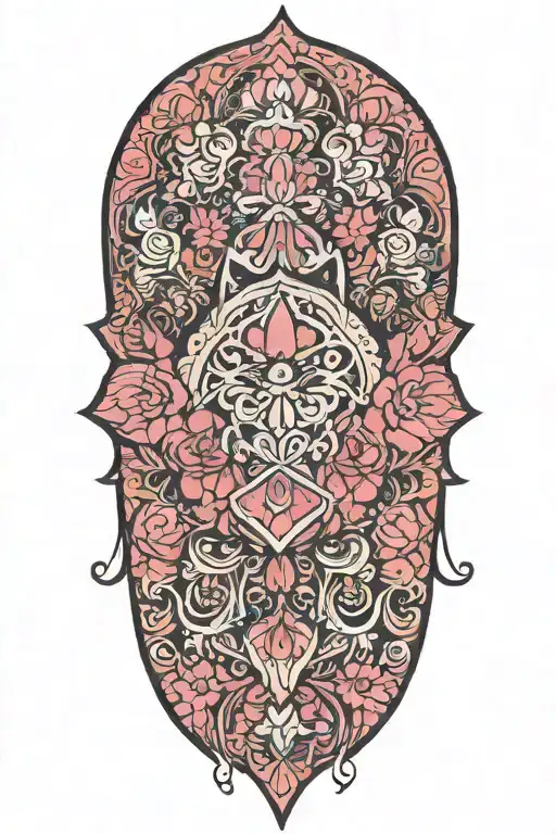 Hamsa Floral