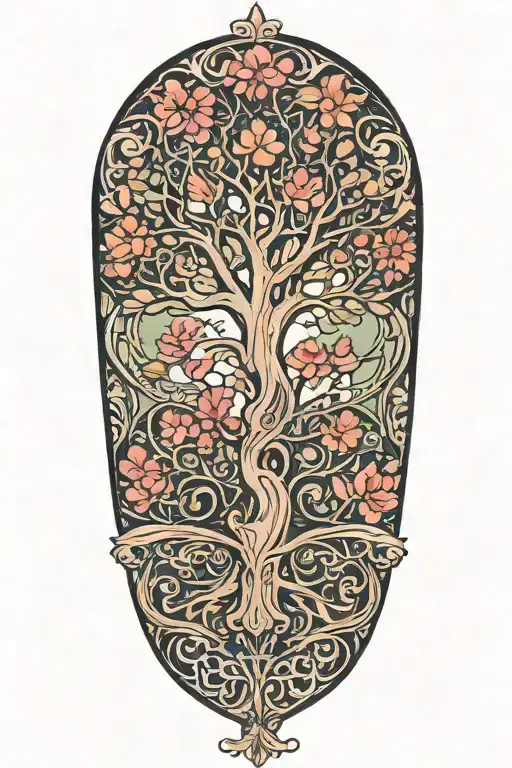 Art Nouveau Tree Of Life