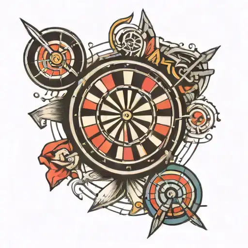 Broken Dartboard