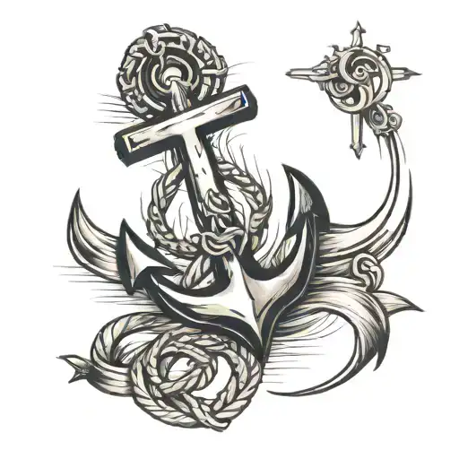 Anchor And Cross