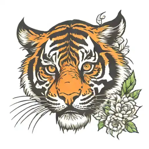 Small Tiger Detroit Tigers Style