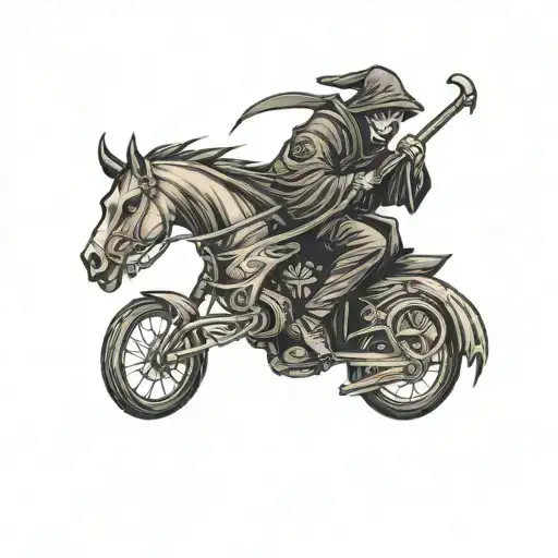 Grim Reaper Riding