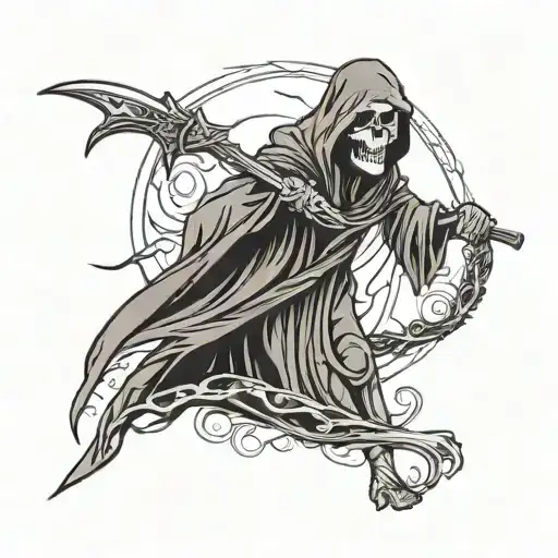 Grim Reaper Standing