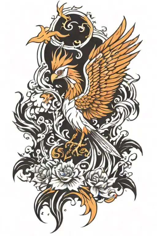 Phoenix Rising From The Ashes