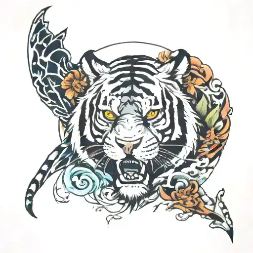 Holy Death And Tiger