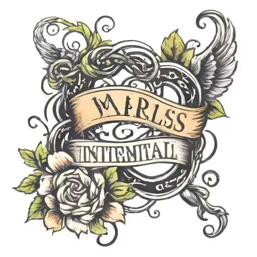 Kids Name Intertwined