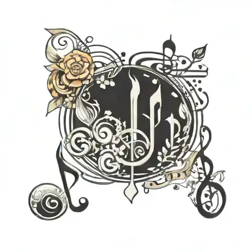 4 Elements And Music Notes