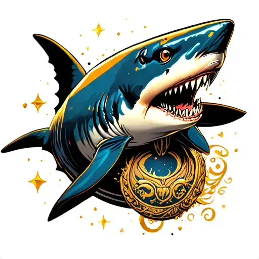 Shark Space Gold