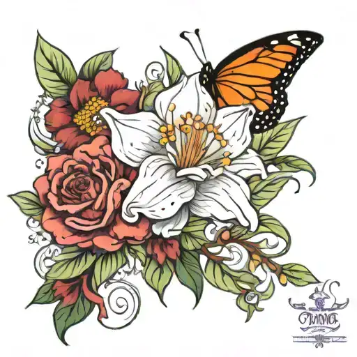 Birth Flowers Coming