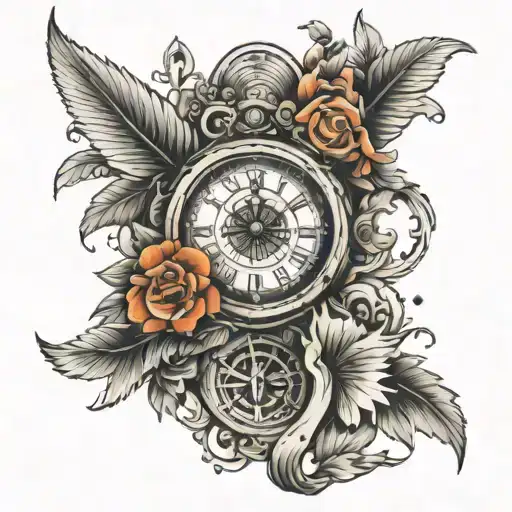 Sleeve Of Country Symbols