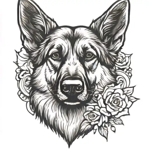 Sable German Shepherd