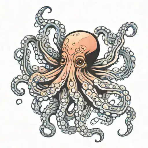 Octopus On Shoulders