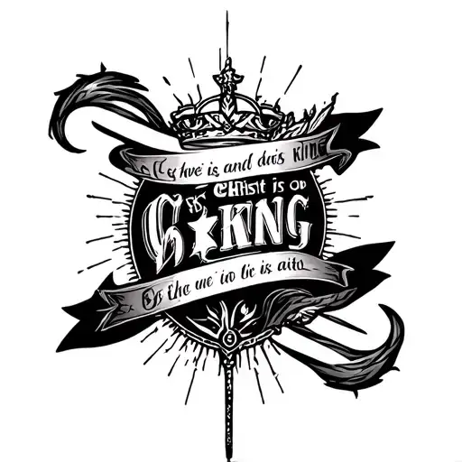 Christ Is King Biblical Verse