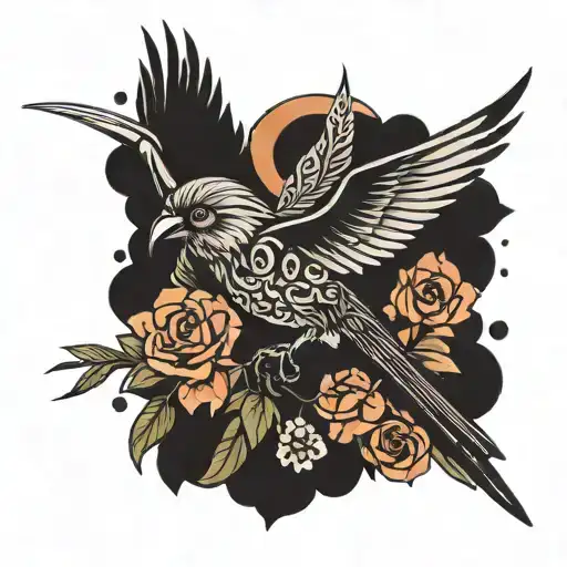 May 28Th 2024 Written On A Bird Flying Away