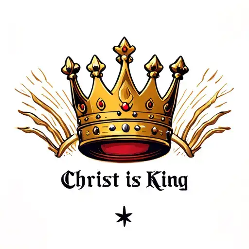 Christ Is King Crown