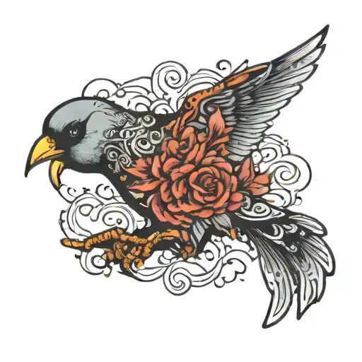 May 28Th 2024 Written On A Bird Flying Away